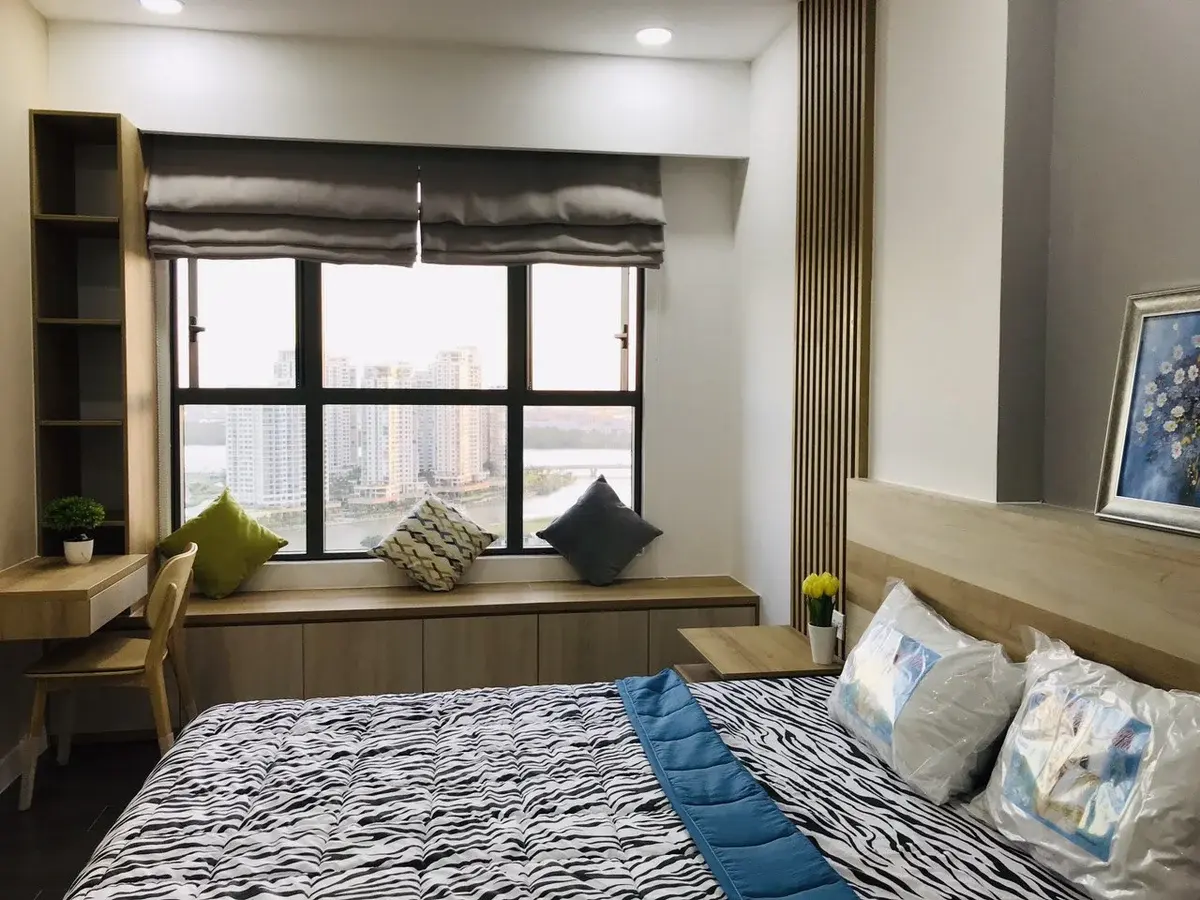 Cho thuê 2pn The Sun Avenue giá 17 triệu bao phí 76m2 view sông mát mẻ