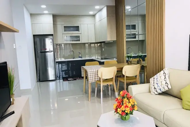 Cho thuê 2pn The Sun Avenue giá 17 triệu bao phí 76m2 view sông mát mẻ