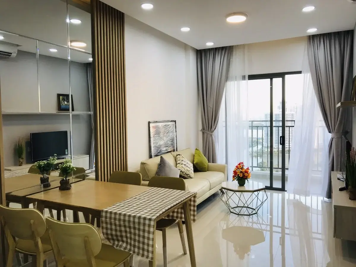 Cho thuê 2pn The Sun Avenue giá 17 triệu bao phí 76m2 view sông mát mẻ
