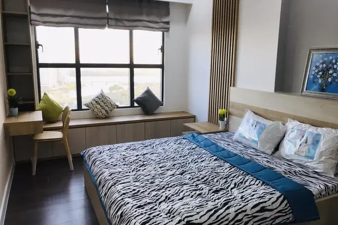 Cho thuê 2pn The Sun Avenue giá 17 triệu bao phí 76m2 view sông mát mẻ