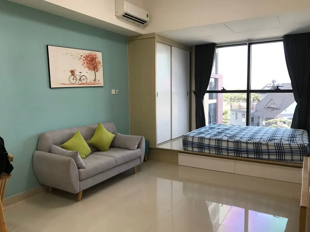 Căn hộ studio full nội thất The Sun Avenue giá thuê 10,5 triệu diện tích 33m2