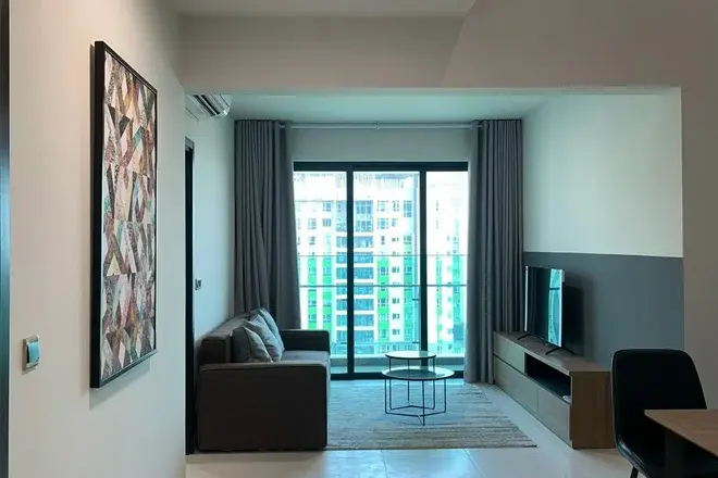 Cho thuê căn 3PN diện tích 133m2 sky Loft Duplex giá 37 triệu Feliz En Vista