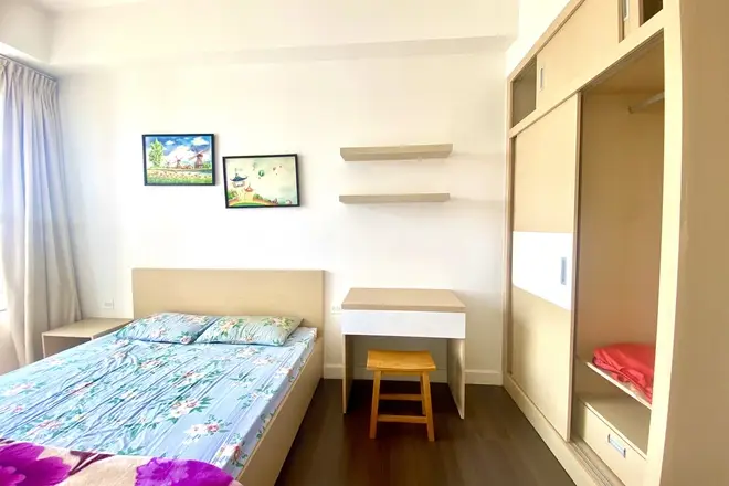 Cho thuê 2 phòng ngủ nội thất full nhà sạch mới giá 17 triệu bao phí view sông