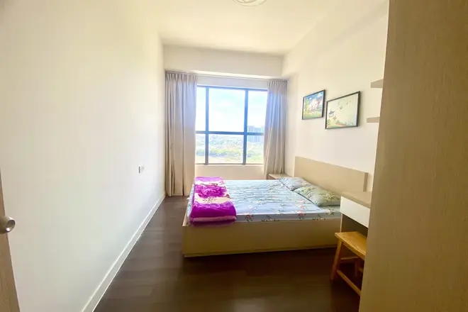 Cho thuê 2 phòng ngủ nội thất full nhà sạch mới giá 17 triệu bao phí view sông