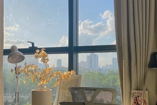 Tìm gia chủ mới cho em studio siêu đẹp giá 2 tỷ 34m2 nội thất decor tone trắng