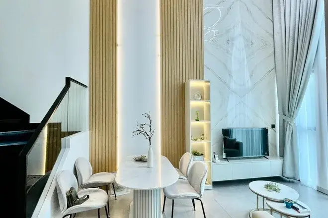 Cho thuê 2pn Duplex 29 triệu nội thất đầy đủ nhà đẹp 103m2 Feliz En Vista