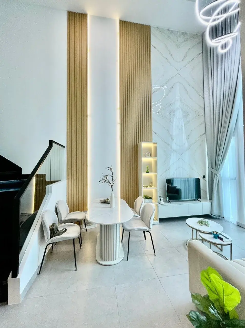 Cho thuê 2pn Duplex 29 triệu nội thất đầy đủ nhà đẹp 103m2 Feliz En Vista