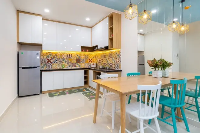 Cho thuê 2PN Full nội thất nhà mới, đẹp giá rẻ The Sun Avenue Quận 2