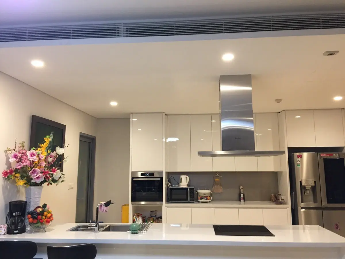 Cho thuê căn hộ 4PN Đảo Kim Cương 170m2 Full nội thất View trọn Sông Sài Gòn