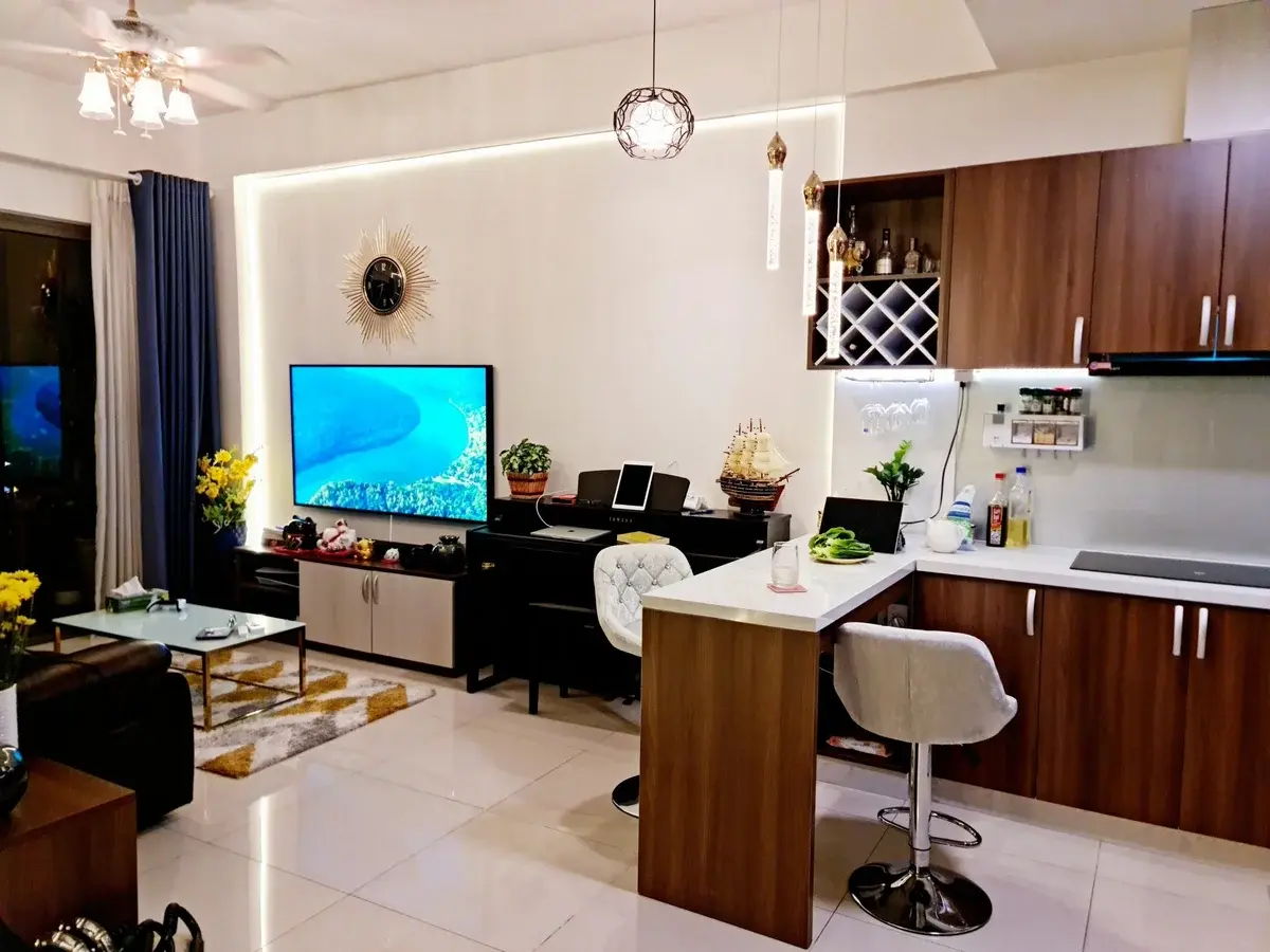 Mua bán căn hộ The Sun Avenue 2pn + 2wc giá 4,95 tỷ full nội thất