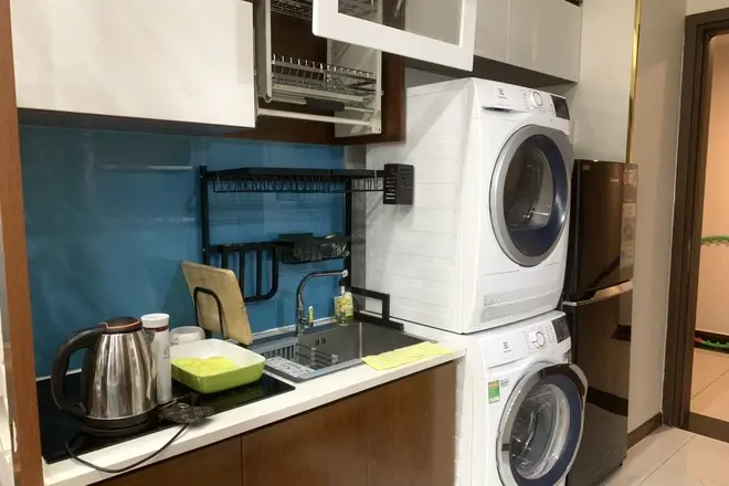 Cho thuê Căn hộ Studio Full nội thất đẹp nhà tone xẹt tone The Sun Avenue Quận 2