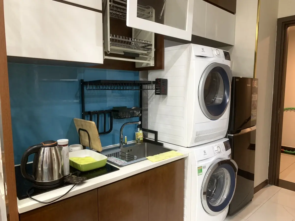 Cho thuê Căn hộ Studio Full nội thất đẹp nhà tone xẹt tone The Sun Avenue Quận 2