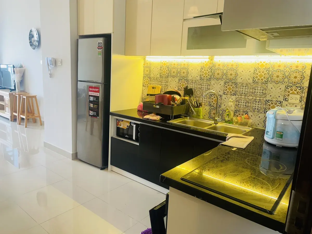 Bán gấp căn 1PN+1 The Sun Avenue giá rẻ, Full nội thất , lầu cao, giá tốt Quận 2