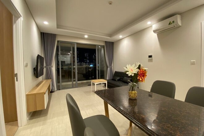 Cho thuê căn hộ cao cấp 2pn Đảo Kim Cương 21 triệu nội thất full 72m2