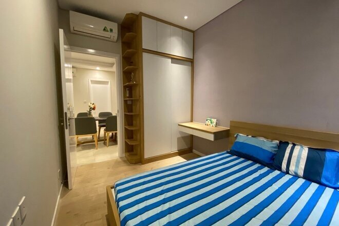 Cho thuê căn hộ cao cấp 2pn Đảo Kim Cương 21 triệu nội thất full 72m2