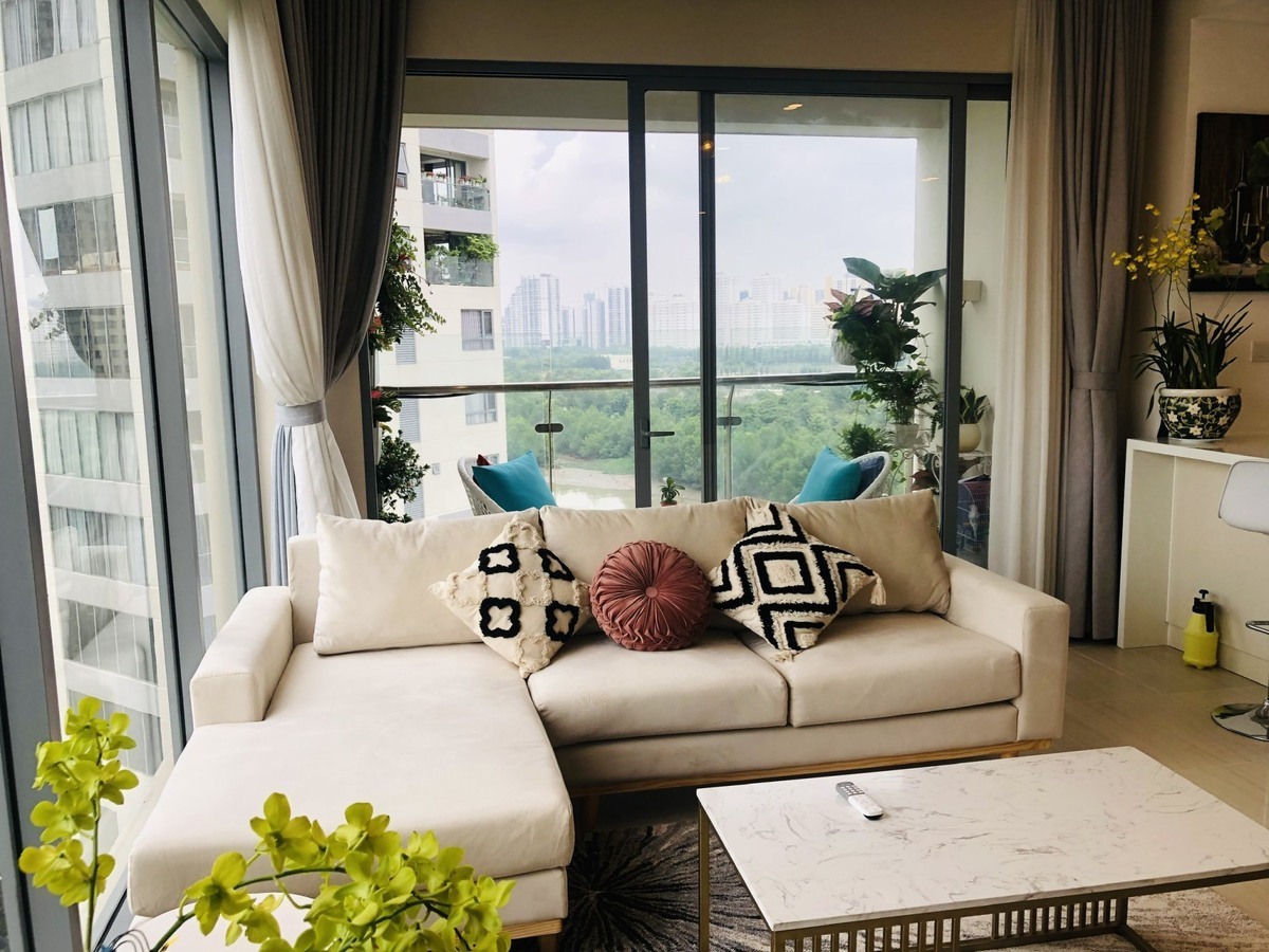 Chuyển nhượng căn hộ 2pn giá 7 tỷ nhà đẹp căn góc 2 mặt view