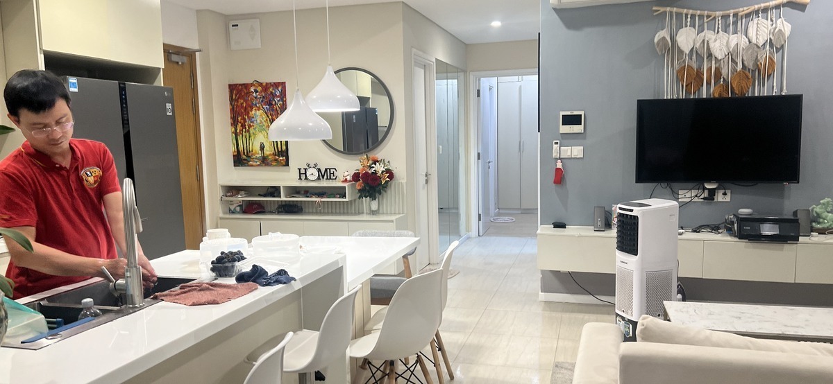 Chuyển nhượng căn hộ 2pn giá 7 tỷ nhà đẹp căn góc 2 mặt view