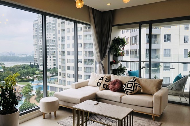 Chuyển nhượng căn hộ 2pn giá 7 tỷ nhà đẹp căn góc 2 mặt view