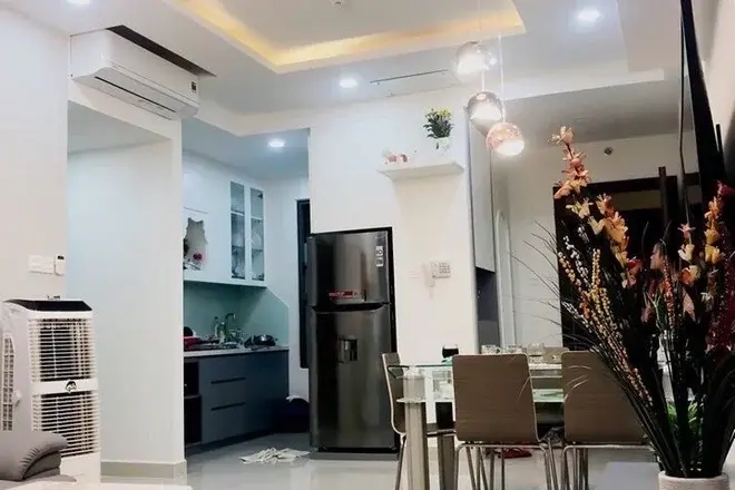 Cho thuê căn hộ 3PN full nội thất 2 mặt view hướng sông 96m2 - The Sun Avenue