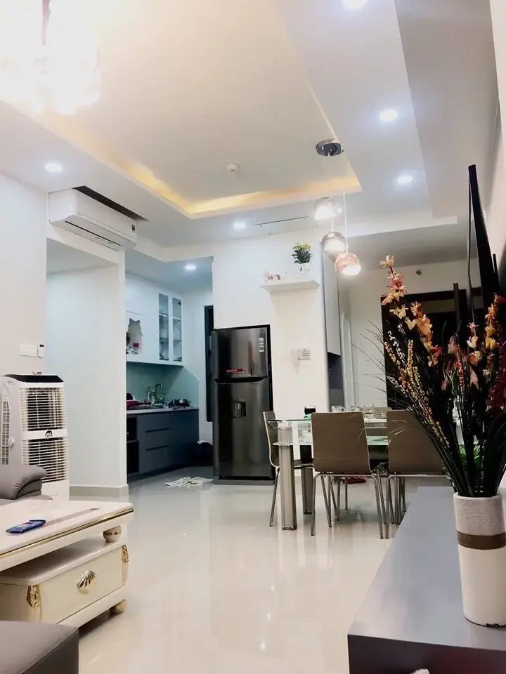 Cho thuê căn hộ 3PN full nội thất 2 mặt view hướng sông 96m2 - The Sun Avenue