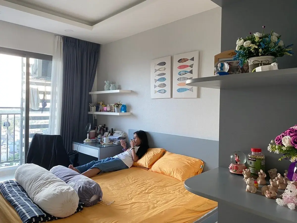 Cho thuê căn hộ 3PN full nội thất 2 mặt view hướng sông 96m2 - The Sun Avenue