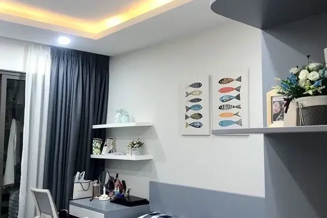 Cho thuê căn hộ 3PN full nội thất 2 mặt view hướng sông 96m2 - The Sun Avenue