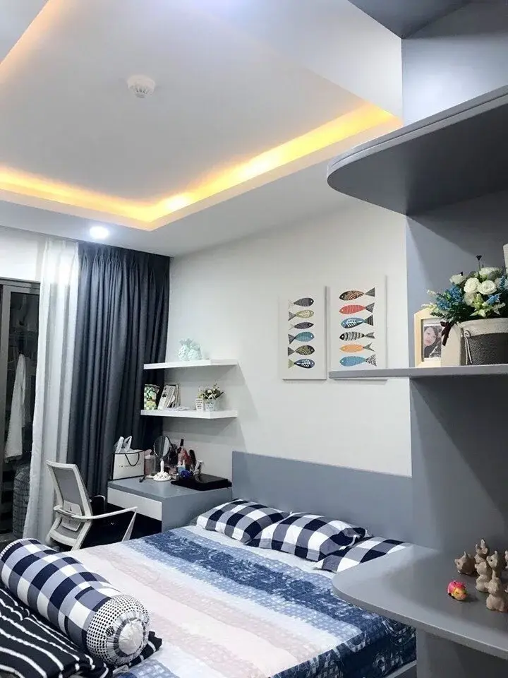 Cho thuê căn hộ 3PN full nội thất 2 mặt view hướng sông 96m2 - The Sun Avenue