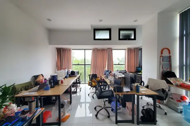 Cho thuê văn phòng 60m2 The Sun Avenue giá 14 triệu căn góc vị trí đẹp