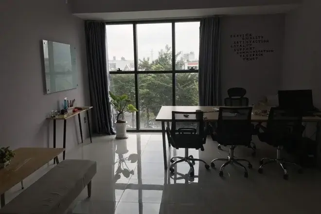 Văn phòng The Sun Avenue 44m2 giá 11 triệu nội thất thông minh khoá từ tiện lợi