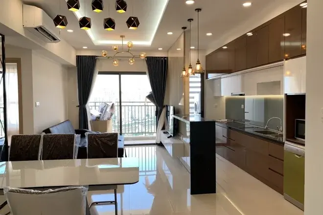 Căn hộ The Sun Avenue cho thuê full nội thất giá 24 triệu nhà mới tủ lạnh lớn