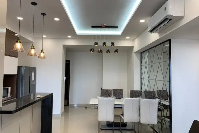 Căn hộ The Sun Avenue cho thuê full nội thất giá 24 triệu nhà mới tủ lạnh lớn