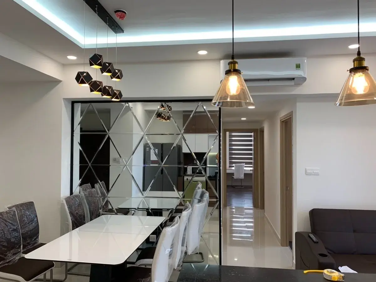 Căn hộ The Sun Avenue cho thuê full nội thất giá 24 triệu nhà mới tủ lạnh lớn