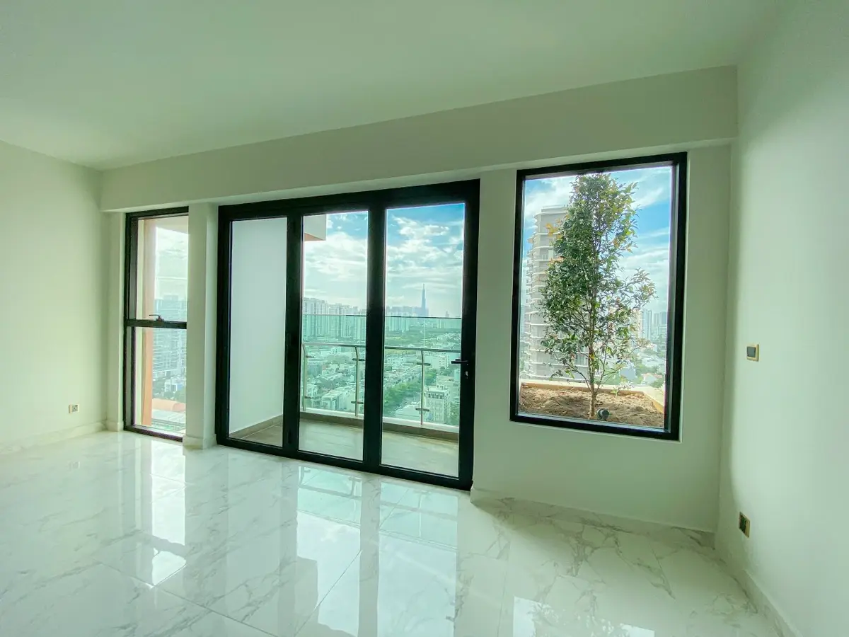 Cho thuê căn hộ Sky Villa 4PN Nội thất cơ bản đẹp tại Feliz En Vista Quận 2