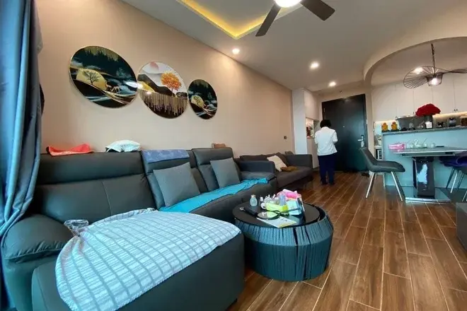 Cần bán căn 2PN chung cư cao cấp Feliz En Vista 6,5 tỷ nội thất đẹp