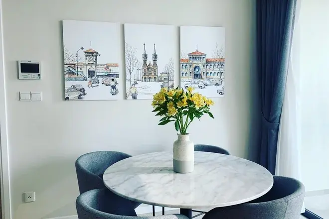 Bán căn hộ 2PN Đảo Kim Cương View trực diện hồ bơi siêu đẹp Quận 2