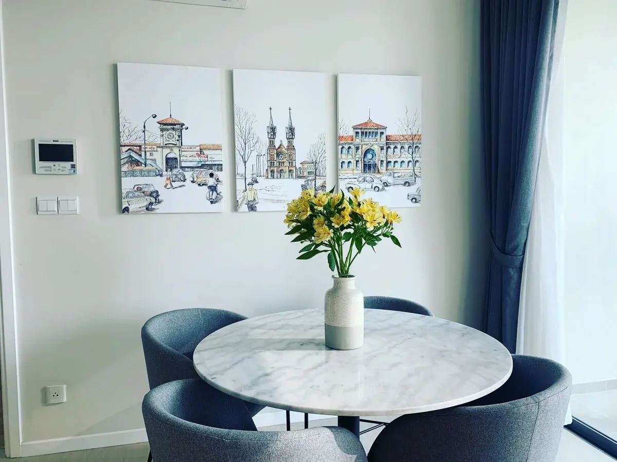 Bán căn hộ 2PN Đảo Kim Cương View trực diện hồ bơi siêu đẹp Quận 2