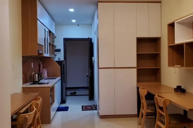 Cho thuê studio thiết kế 1pn 1wc full nội thất giá TỐT 11 triệu/ tháng diện tích 35m2