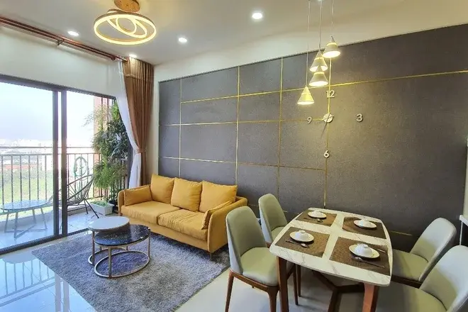 Bán căn hộ 2PN 2WC nhà thiết kế sang trọng tinh tế The Sun Avenue