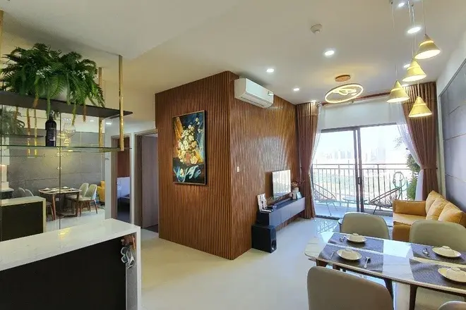 Bán căn hộ 2PN 2WC nhà thiết kế sang trọng tinh tế The Sun Avenue