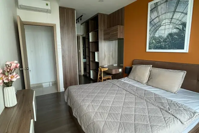 Căn hộ 2 phòng ngủ cho thuê full nội thất đẹp giá 18 triệu tháp trung tâm