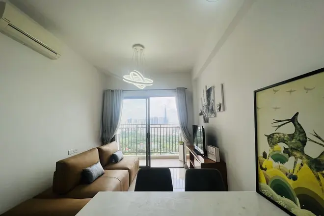 Cho thuê căn hộ 2PN Full nội thất đẹp The Sun Avenue Quận 2 giá tốt, nhà mới