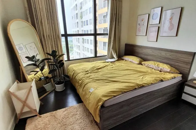 Cho thuê căn 3pn The Sun Avenue giá siêu tốt chỉ 18 triệu nội thất mới