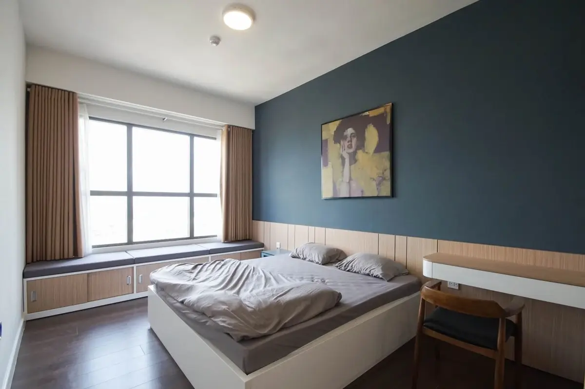 Căn hộ 2pn 2wc cho thuê giá cực tốt 15,5 triệu - bao phí, có sẵn nội thất