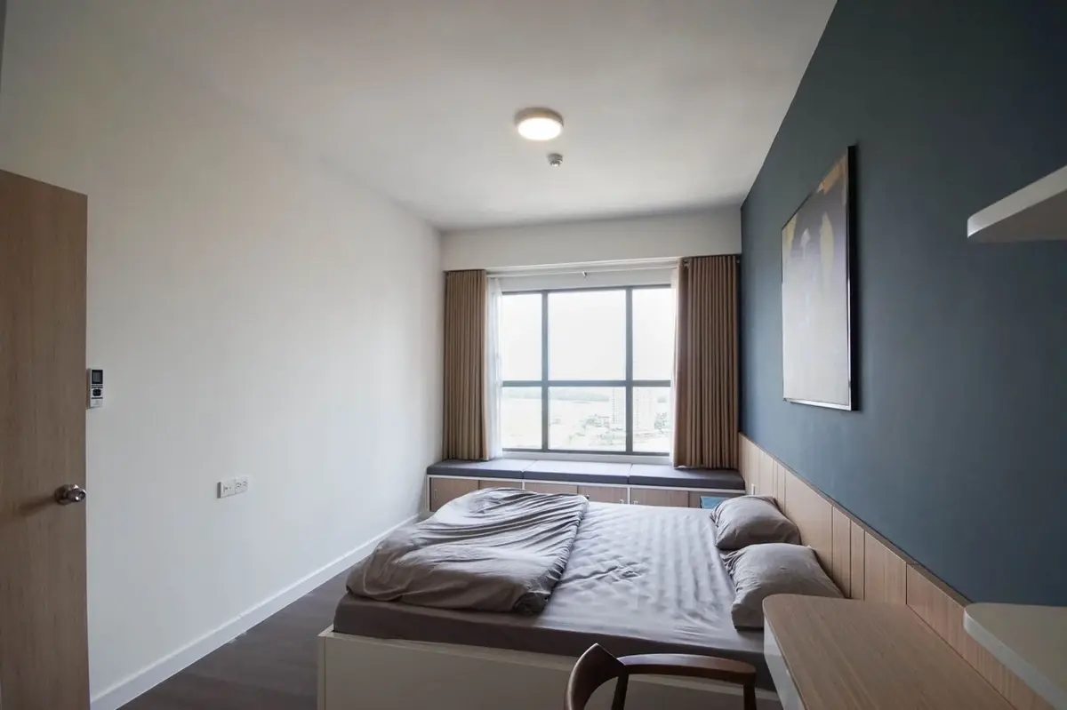 Căn hộ 2pn 2wc cho thuê giá cực tốt 15,5 triệu - bao phí, có sẵn nội thất