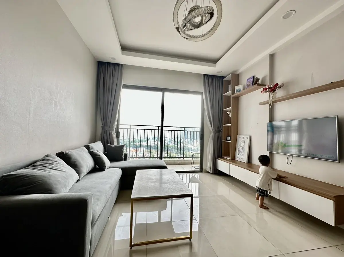 Cho thuê căn 3pn The Sun Avenue giá thuê 21 triệu/ tháng nội thất đầy đủ