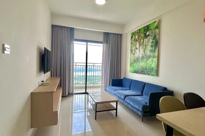 Căn hộ The Sun Avenue cho thuê 2pn giá 16 triệu đầy đủ nội thất nhà đẹp