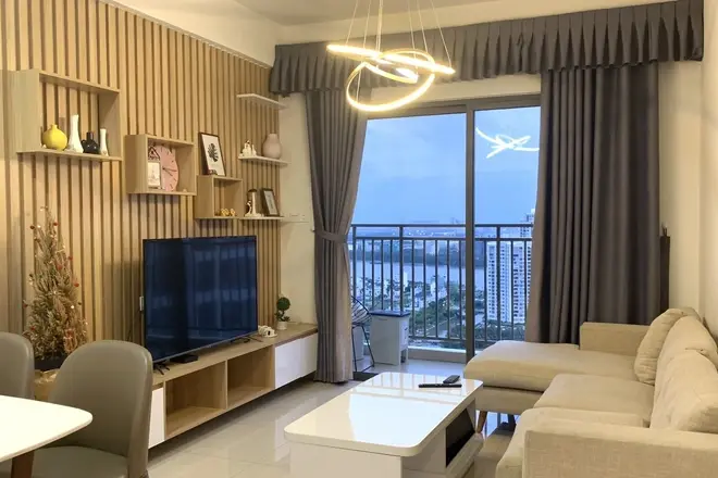 The Sun Avenue cho thuê căn 3pn full nội thất giá 20 triệu ban công dài rộng