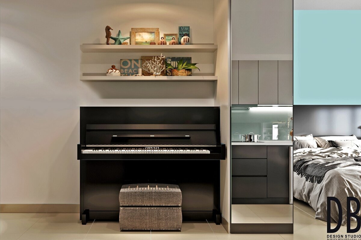 Cho thuê căn hộ 1pn The Sun Avenue full nội thất trẻ trung nhà mới 31m2