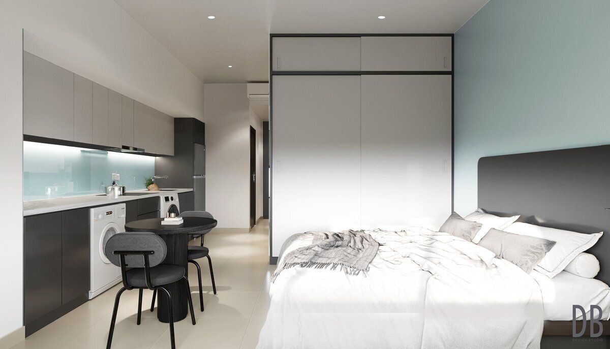 Cho thuê căn hộ 1pn The Sun Avenue full nội thất trẻ trung nhà mới 31m2