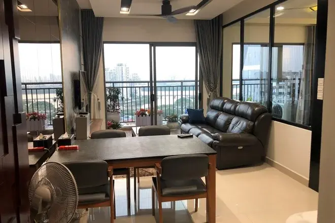 Thuê căn hộ 3pn The Sun Avenue 86m2 full nội thất giá 20 triệu